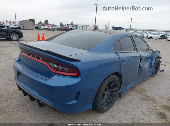 2C3CDXGJ5LH238262 2020 DODGE CHARGER Синий Задняя правая четверть