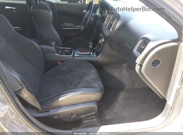 2C3CDXGJ7KH518859 2019 DODGE CHARGER Gray Вид салону спереду