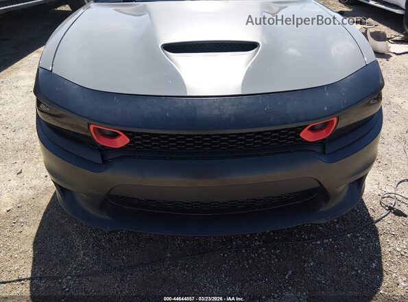 2C3CDXGJ7KH518859 2019 DODGE CHARGER Gray Вид щитка приладів