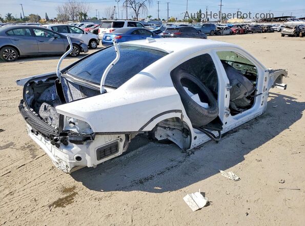 2C3CDXGJ9KH619482 2019 DODGE CHARGER White Trasero derecho