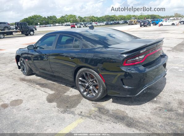 2C3CDXGJ9MH559268 2021 DODGE CHARGER Black Tył lewy