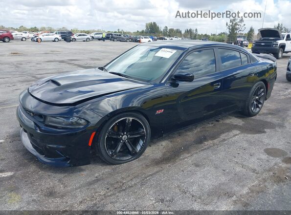 2C3CDXGJ9MH559268 2021 DODGE CHARGER Black Przód lewy