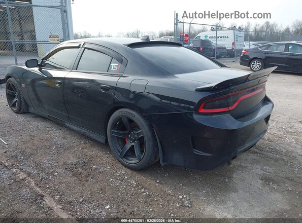 2C3CDXGJXJH134962 2018 DODGE CHARGER Black Rear left