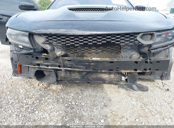 2C3CDXGJXJH134962 2018 DODGE CHARGER Black Front view