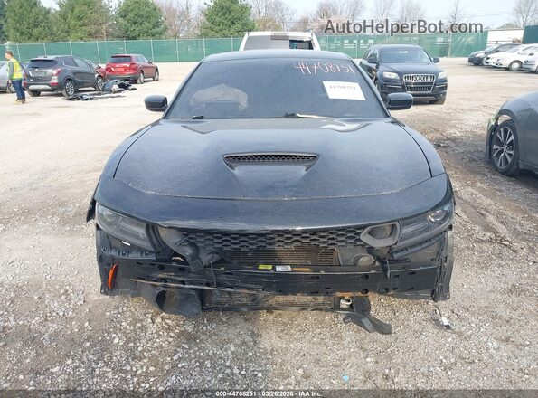 2C3CDXGJXJH134962 2018 DODGE CHARGER Black Rear interior view