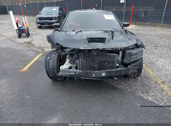 2C3CDXGJXMH508782 2021 DODGE CHARGER Black წინა ხედი