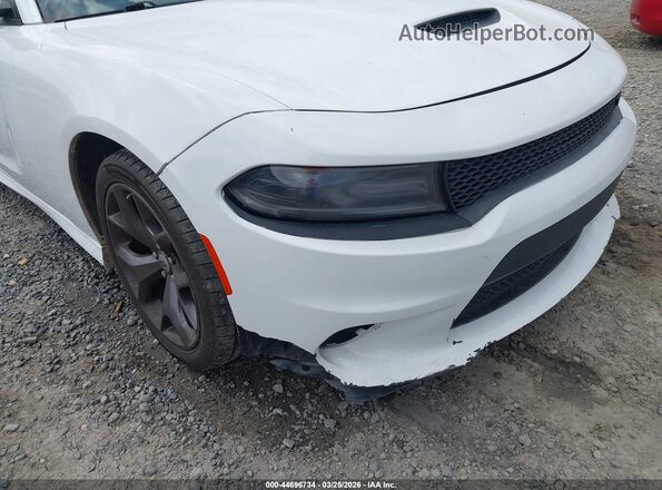 2C3CDXHG0KH566903 2019 DODGE CHARGER Белый Вид спереди