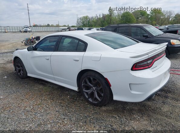 2C3CDXHG0KH566903 2019 DODGE CHARGER Белый Задняя левая четверть