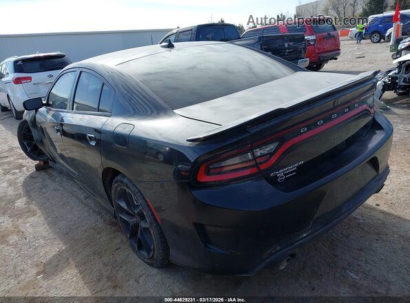 2C3CDXHG0PH575365 2023 DODGE CHARGER Black Tył lewy