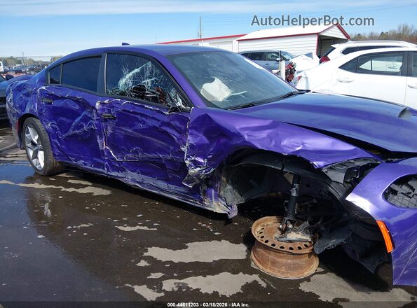2C3CDXHG0PH687051 2023 DODGE CHARGER Purple Դիմացի տեսք