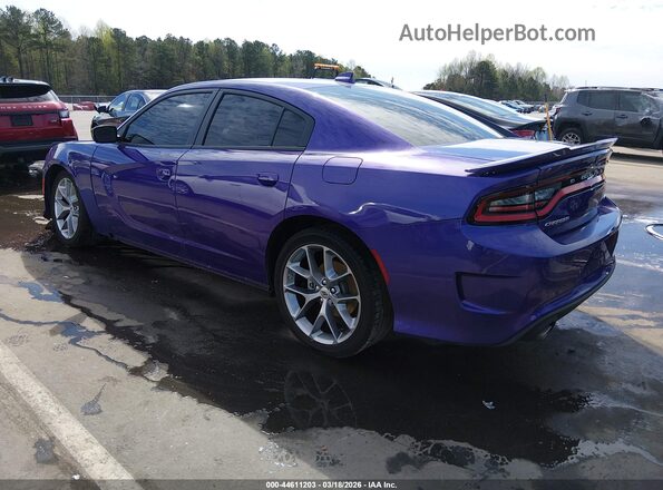 2C3CDXHG0PH687051 2023 DODGE CHARGER Purple Հետևի ձախ
