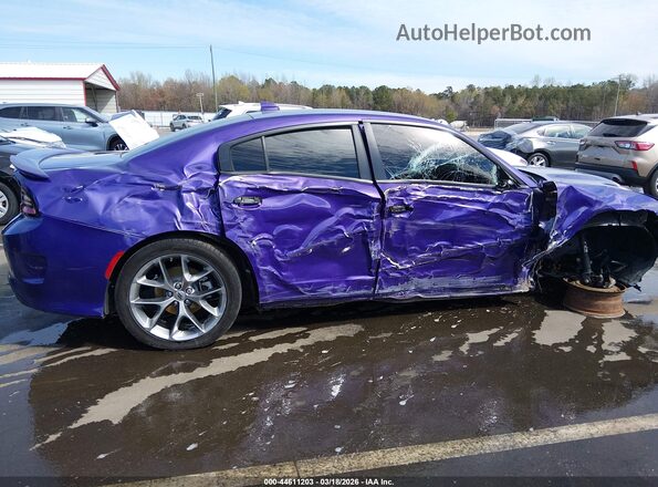 2C3CDXHG0PH687051 2023 DODGE CHARGER Purple Սալոնի 360 աստիճան տեսք