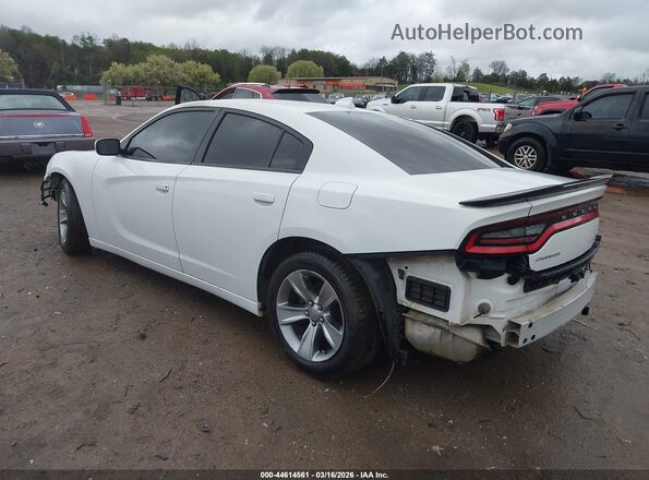 2C3CDXHG1HH659759 2017 DODGE CHARGER Белый Задняя левая четверть