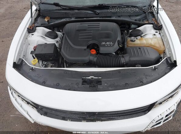 2C3CDXHG1HH659759 2017 DODGE CHARGER Белый Вид сзади