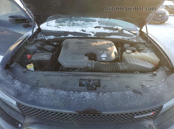 2C3CDXHG1MH539700 2021 DODGE CHARGER Black Rear interior view