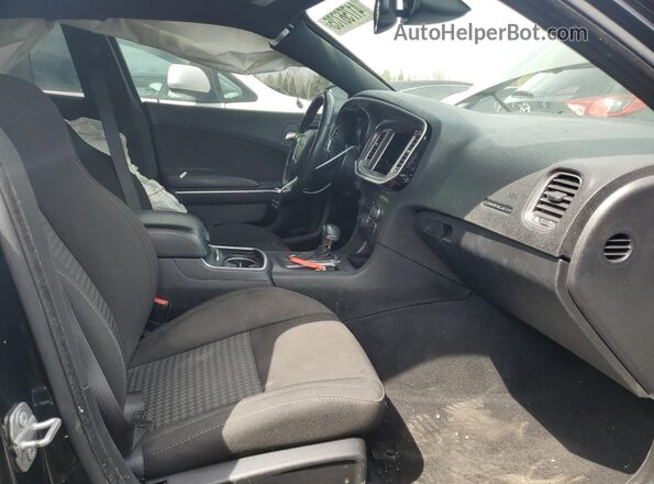 2C3CDXHG1MH539700 2021 DODGE CHARGER Black Front interior view