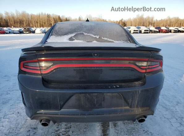 2C3CDXHG1MH539700 2021 DODGE CHARGER Black Rear view