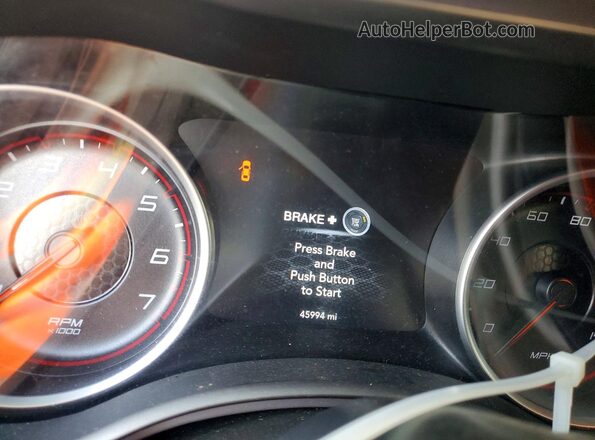 2C3CDXHG1MH640333 2021 DODGE CHARGER Gray Вид щитка приладів