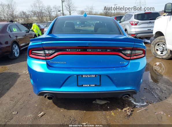 2C3CDXHG2PH622105 2023 DODGE CHARGER Blue 