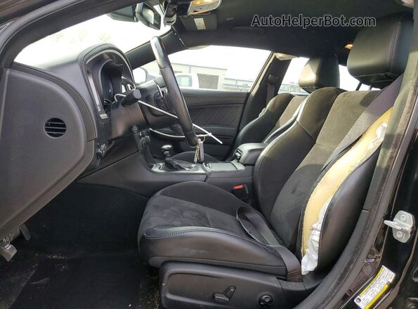 2C3CDXHG3MH602876 2021 DODGE CHARGER Black Front interior view