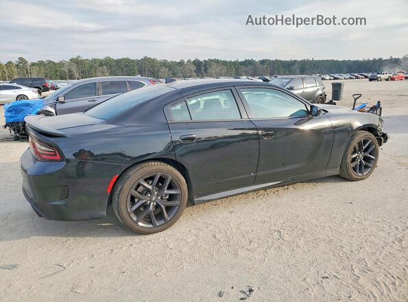2C3CDXHG3MH602876 2021 DODGE CHARGER Black Rear right