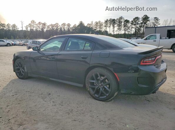 2C3CDXHG3MH602876 2021 DODGE CHARGER Black Rear left