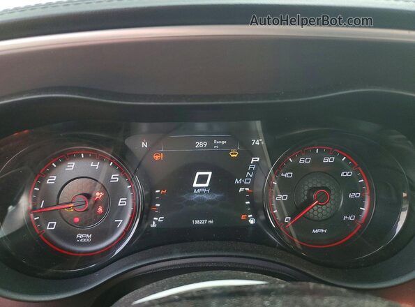 2C3CDXHG3MH602876 2021 DODGE CHARGER Black Instrument cluster view