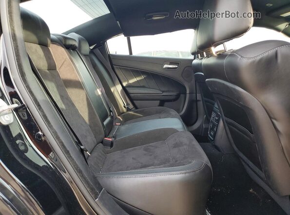 2C3CDXHG3MH602876 2021 DODGE CHARGER Black Rear seats view