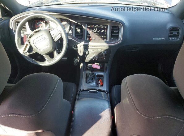 2C3CDXHG5MH628900 2021 DODGE CHARGER Charcoal Dashboard view