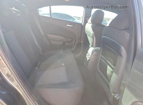 2C3CDXHG5MH628900 2021 DODGE CHARGER Charcoal Rear seats view