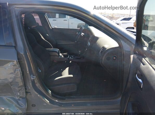 2C3CDXHG6KH512831 2019 DODGE CHARGER Gray Vista interior delantera