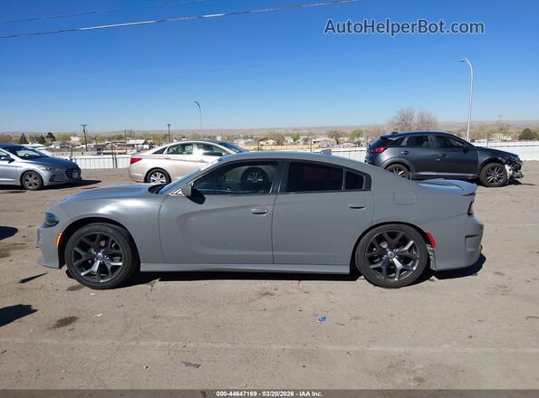 2C3CDXHG6KH512831 2019 DODGE CHARGER Gray Vista interior de 360 grados