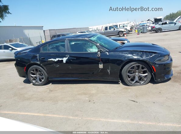 2C3CDXHG6KH567280 2019 DODGE CHARGER Black Vista del cuadro de instrumentos