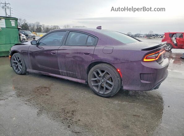 2C3CDXHG6MH566164 2021 DODGE CHARGER Purple უკანა მარცხენა