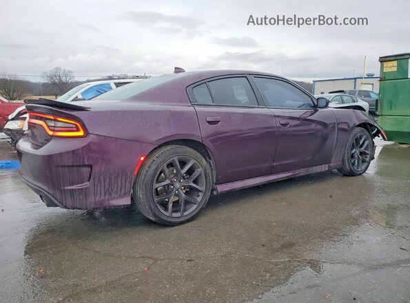 2C3CDXHG6MH566164 2021 DODGE CHARGER Purple უკანა მარჯვენა
