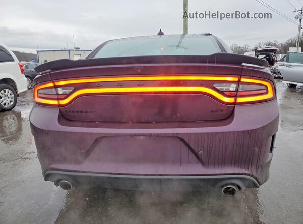 2C3CDXHG6MH566164 2021 DODGE CHARGER Purple უკანა ხედი
