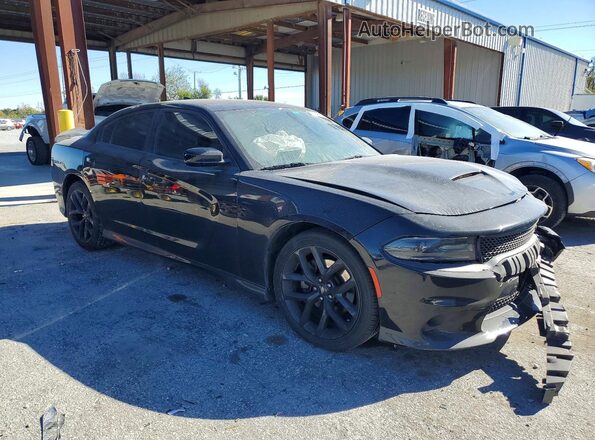 2C3CDXHG6MH569646 2021 DODGE CHARGER Black Przód prawy