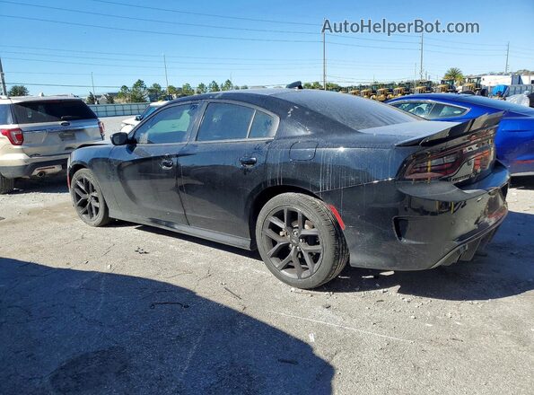 2C3CDXHG6MH569646 2021 DODGE CHARGER Black Tył lewy