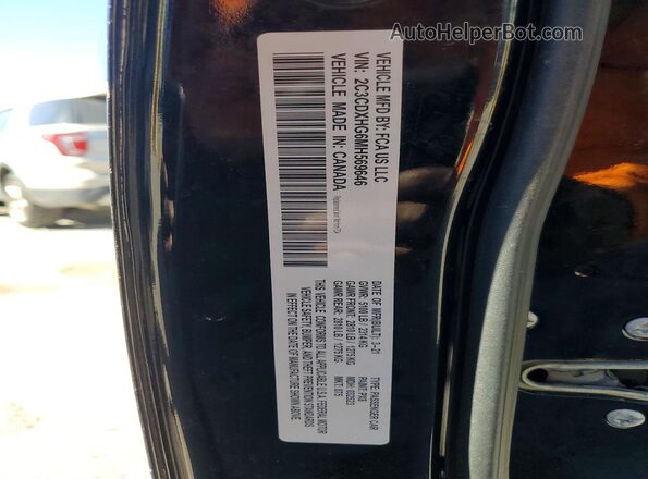 2C3CDXHG6MH569646 2021 DODGE CHARGER Black Widok komory silnika