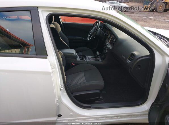 2C3CDXHG6MH569811 2021 DODGE CHARGER White Widok wnętrza z przodu