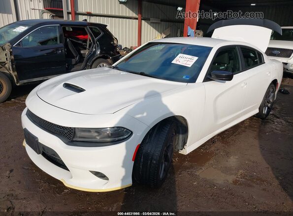 2C3CDXHG6MH569811 2021 DODGE CHARGER White Przód lewy