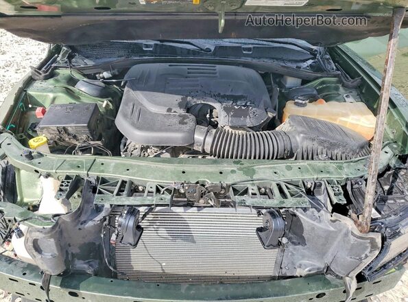 2C3CDXHG6MH592022 2021 DODGE CHARGER Green Vista interior trasera