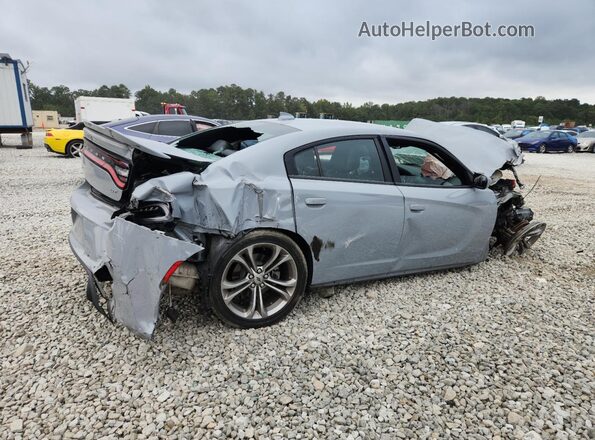 2C3CDXHG6MH661453 2021 DODGE CHARGER Silver Rear right