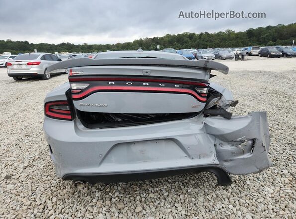 2C3CDXHG6MH661453 2021 DODGE CHARGER Silver Rear view