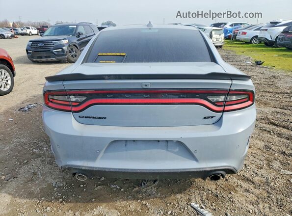 2C3CDXHG7MH625934 2021 DODGE CHARGER Silver Rear view