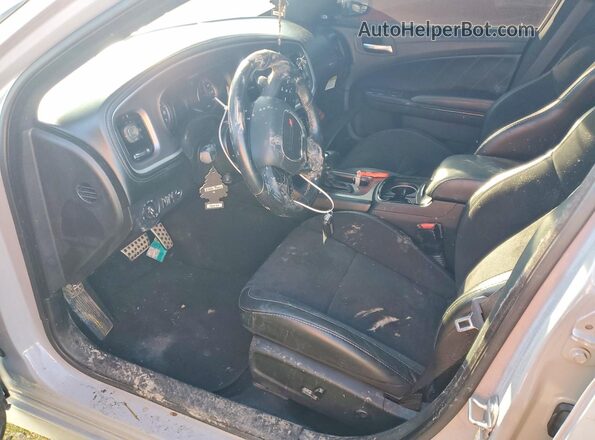 2C3CDXHG7MH625934 2021 DODGE CHARGER Silver Front interior view
