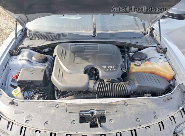 2C3CDXHG7MH625934 2021 DODGE CHARGER Silver Rear interior view