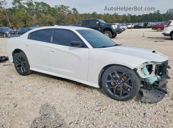 2C3CDXHG7MH669531 2021 DODGE CHARGER White Передня права чверть