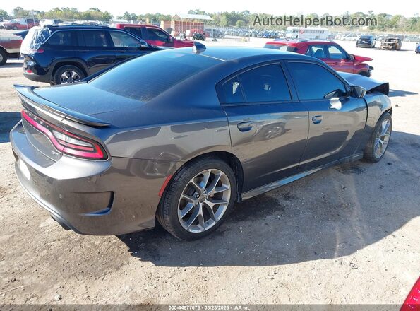 2C3CDXHG7NH153297 2022 DODGE CHARGER Gray Rear right