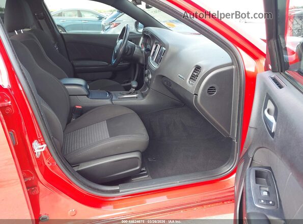 2C3CDXHG7PH555341 2023 DODGE CHARGER Red Front interior view
